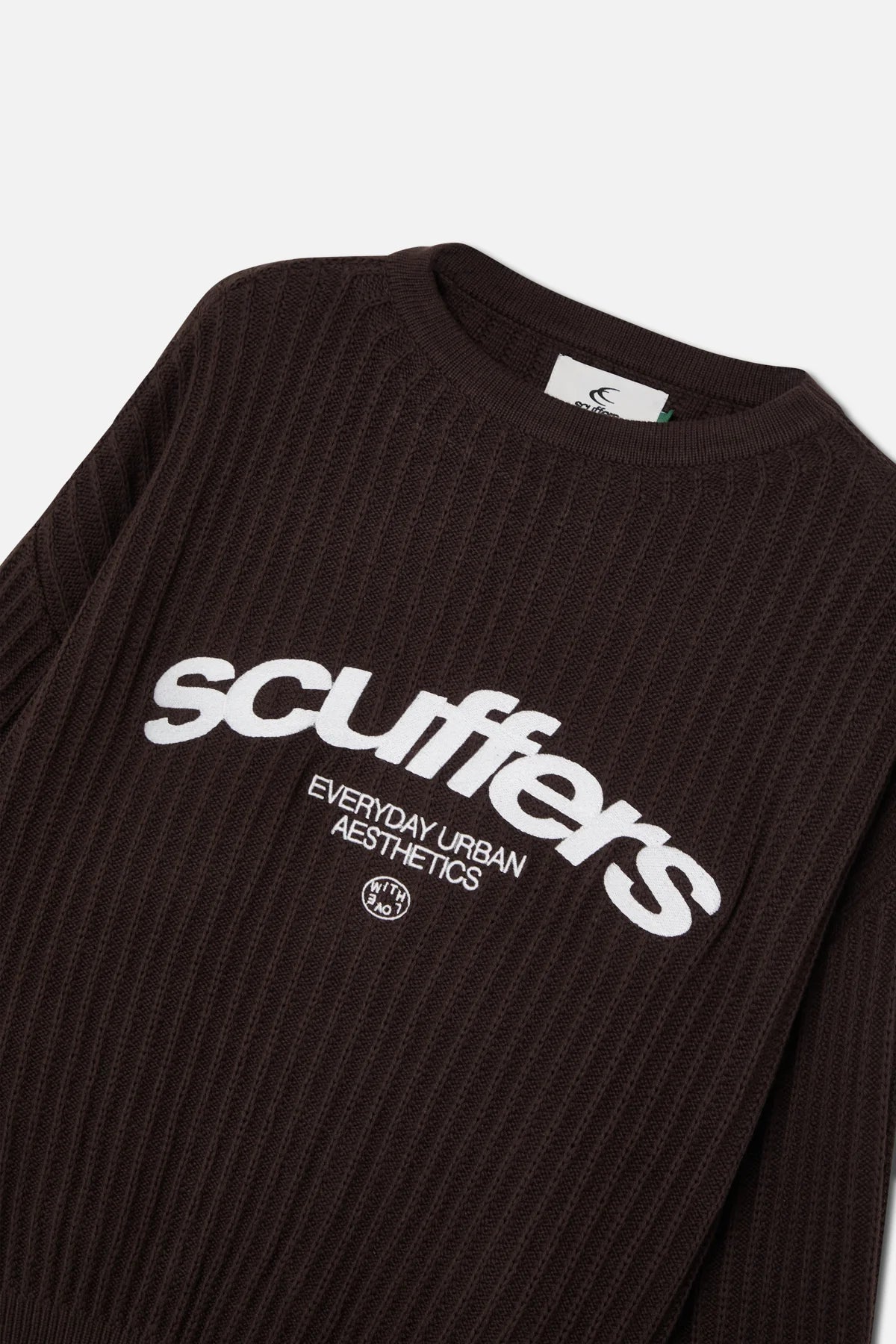 SCUFFERS BROWN SWEATER