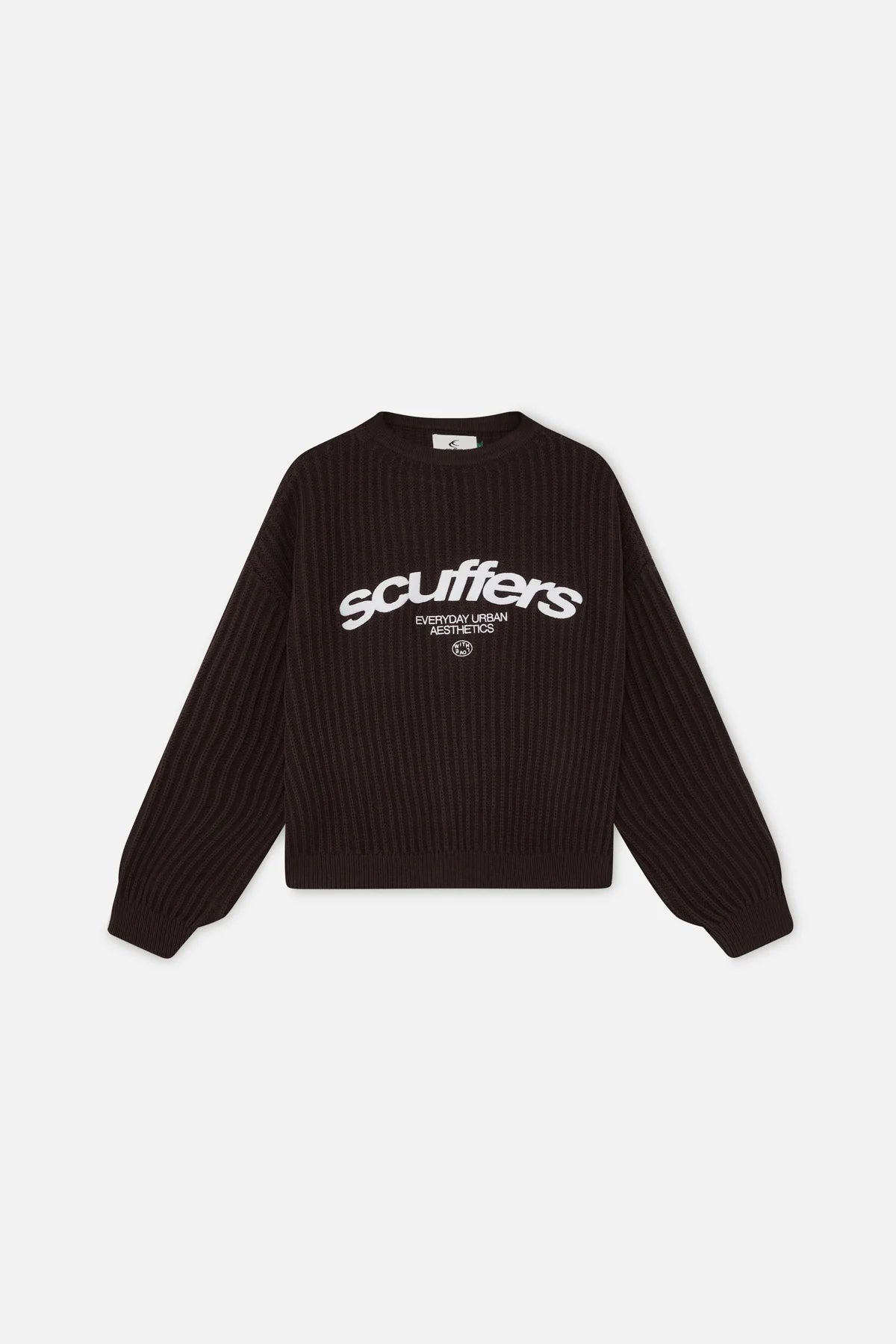 SCUFFERS BROWN SWEATER