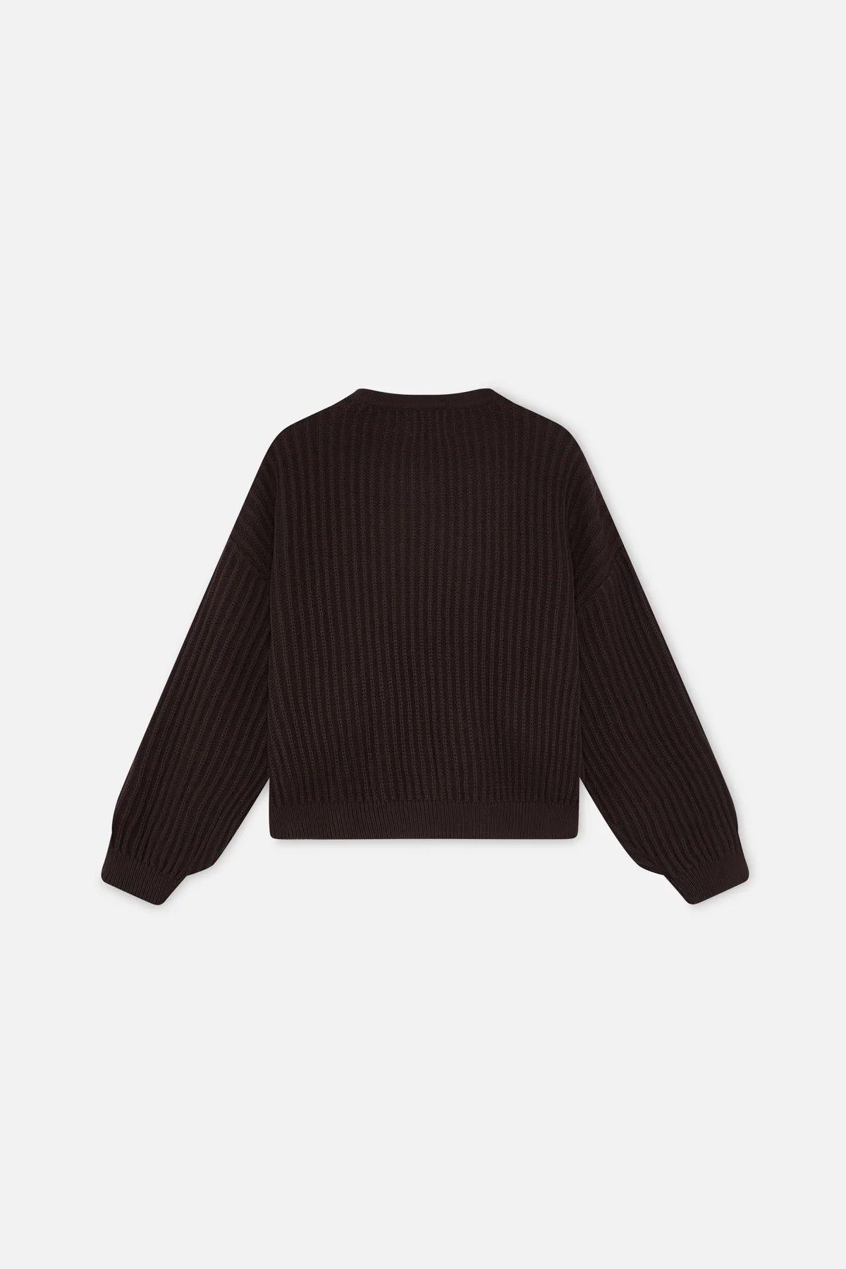 SCUFFERS BROWN SWEATER