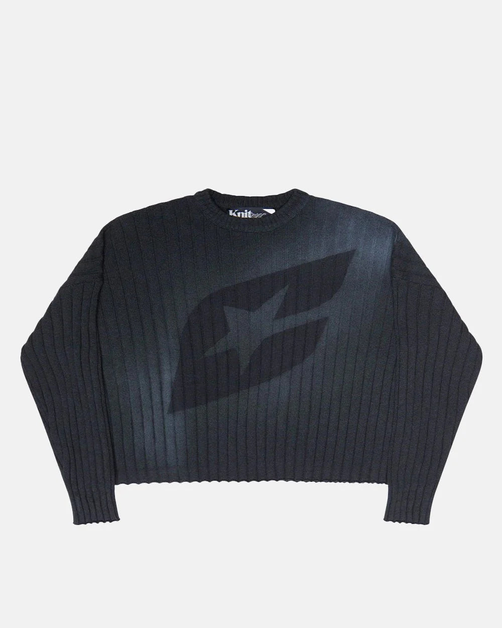 COLD CULTURE MIST SWEATER GRADIENT GREY